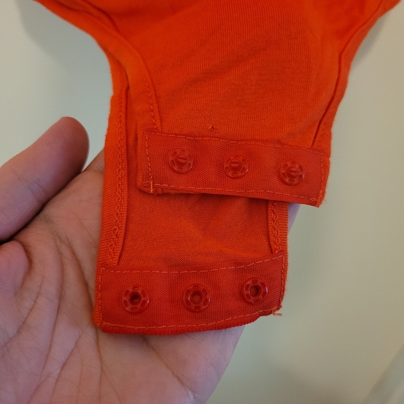 Another Story coral bodysuit - Picture 3 of 4